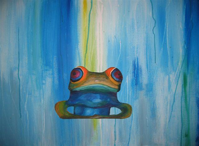 352 - Frog (acryl) Ellen H..jpg