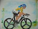 348 - Lance Armstrong (acryl) Ellen H.